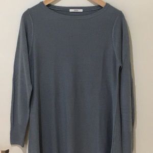 Dusty blue sweater/tunic